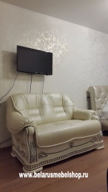 Двухместный диван "Консул 2020/2020(-С)" (натуральная кожа) Двухместный диван "Консул 2020/2020(-С)" (натуральная кожа)