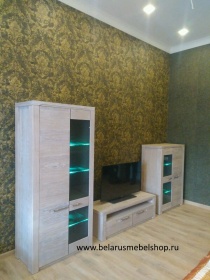 Шкаф с витриной "Мишель" 030