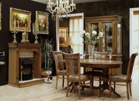 Стол обеденный "Верди 2РД"  дуб