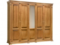 Шкаф пятидверный "Верди-Люкс" дуб.