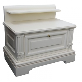 Тумба прикроватная "Престиж" ГМ-5983 крем с патиной