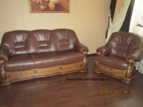 Кресло "Консул 2020/2020(-С)" (натуральная кожа)