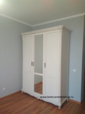 Шкаф для одежды 3д «Алези» П1.350.1.11 (П349.01) слоновая кость Шкаф для одежды 3д «Алези» П1.350.1.11 (П349.01) слоновая кость