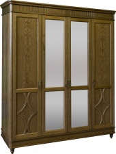 Шкаф для одежды 4д «Юстина 2359-01» БМ691