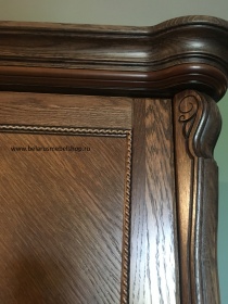 Шкаф четырехдверный "Алези" без зеркал (табак)