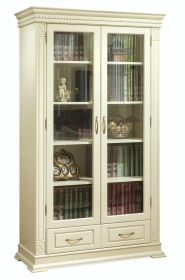 Шкаф "Верди-Люкс 2/1" (слоновая кость)
