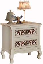 Тумба прикроватная с двумя ящиками "Видана-Люкс" светлый ром Тумба прикроватная с двумя ящиками "Видана-Люкс" светлый ром