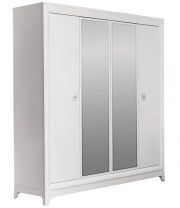 Шкаф 4-дверный для одежды "Сабрина" ММ-302-01/04