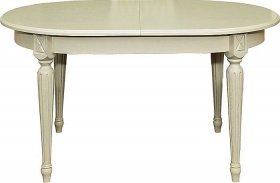 Стол обеденный "Верди 10"  слоновая кость.В НАЛИЧИИ.