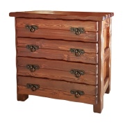 Комод деревянный "Барин 2" (4 ящика) с элементами ковки Комод деревянный "Барин 2" (4 ящика) с элементами ковки