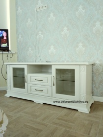 Тумба "Верди-Люкс ТВ2" (слоновая кость).