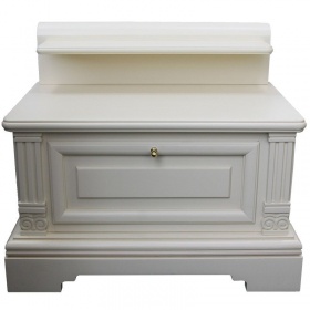 Тумба прикроватная "Престиж" ГМ-5983 крем с патиной