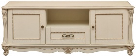 Тумба ТВ «Алези» П1.350.0.02 (П350.02) слоновая кость с золочением