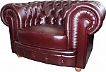 Кресло Честерфилд (натуральная кожа)