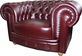 Кресло Честерфилд (натуральная кожа)