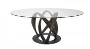Стол обеденный "Инфинити одиночный" овальный