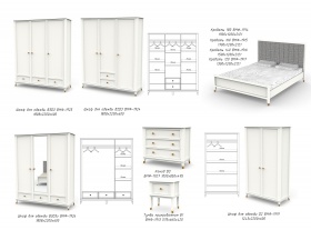 Тумба прикроватная B1 "Nevada" ВМФ-1913