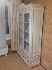 Книжный шкаф "Паола" БМ-2151 розовый пепел