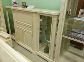 Тумба "Престиж" ГМ-5951Е крем с патинированием