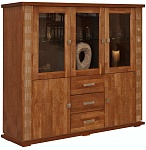 Тумба комбинированная трехдверная 