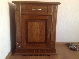 Тумба "Верди-Люкс 1"  мореный дуб