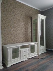 Тумба "Верди-Люкс ТВ2" (слоновая кость).