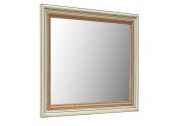 Зеркало "Альба 13" П 524.13 слоновая кость с золочением