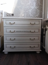 Тумба "Кодри 8.1" белая эмаль