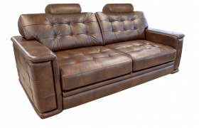 Трехместный  диван-кровать Ричмонд (натуральная кожа)