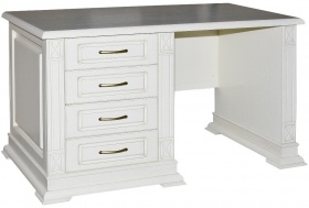 Стол письменный "Верди-Люкс" 9 слоновая кость