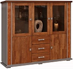 Тумба комбинированная трехдверная 