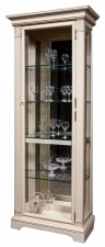 Шкаф с витриной "Престиж" ГМ-5901Е крем с патиной
