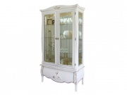 Шкаф с витриной двухдверный "Трио"
