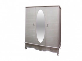 Шкаф для одежды "Лаура" жемчужный дуб.В НАЛИЧИИ.