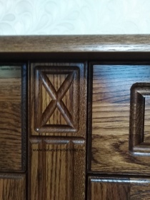 Тумба "Верди Люкс 3" мореный дуб Тумба "Верди Люкс 3" мореный дуб