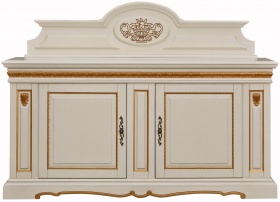 Тумба "Милана 3/1с" П265.31с слоновая кость с золочением